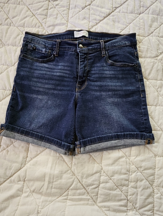 Curve Appeal Pants - Curve Appeal - High Rise Bermuda Shorts- Size 10/30
